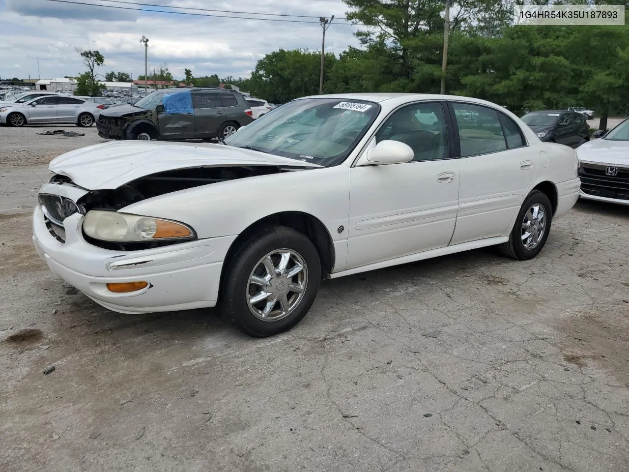 2005 Buick Lesabre Limited VIN: 1G4HR54K35U187893 Lot: 58405164