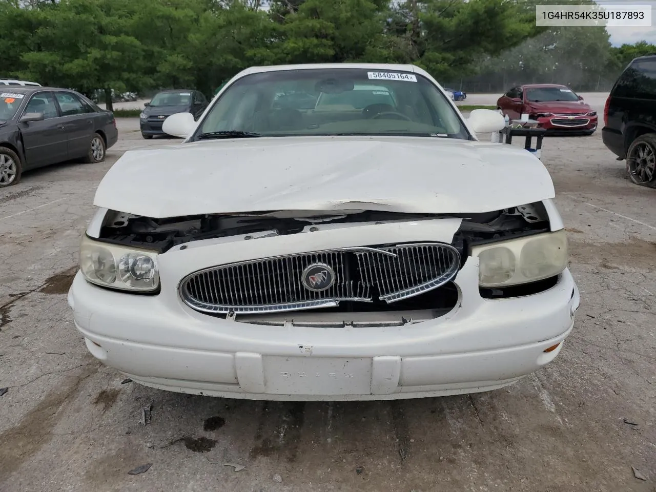 2005 Buick Lesabre Limited VIN: 1G4HR54K35U187893 Lot: 58405164