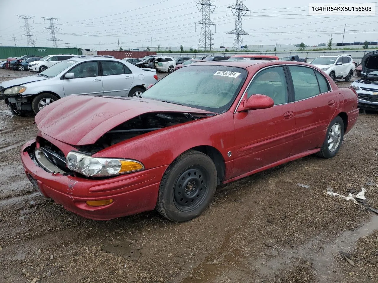 2005 Buick Lesabre Limited VIN: 1G4HR54KX5U156608 Lot: 60530454