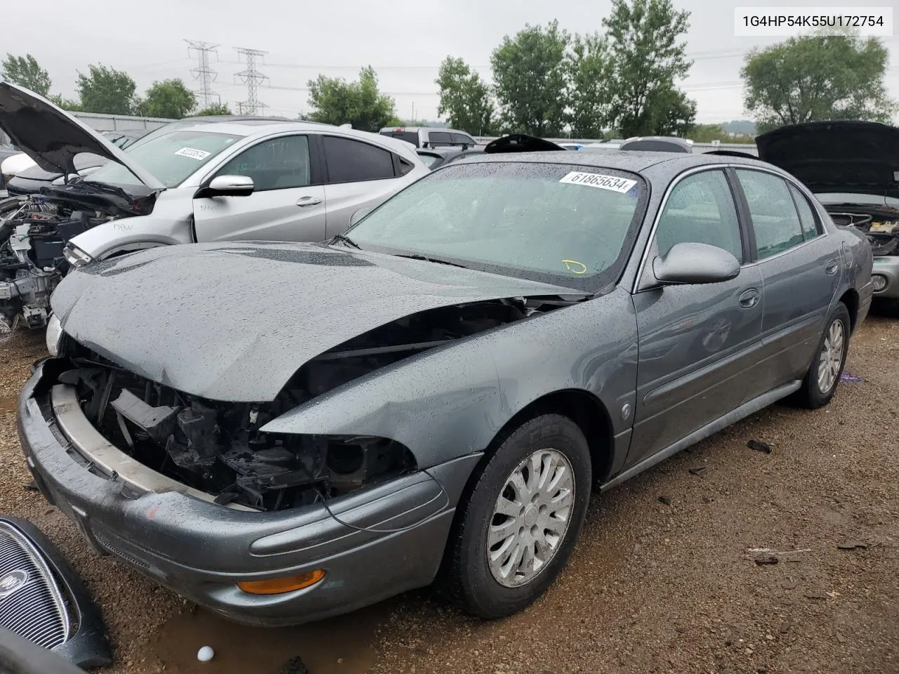 2005 Buick Lesabre Custom VIN: 1G4HP54K55U172754 Lot: 61865634