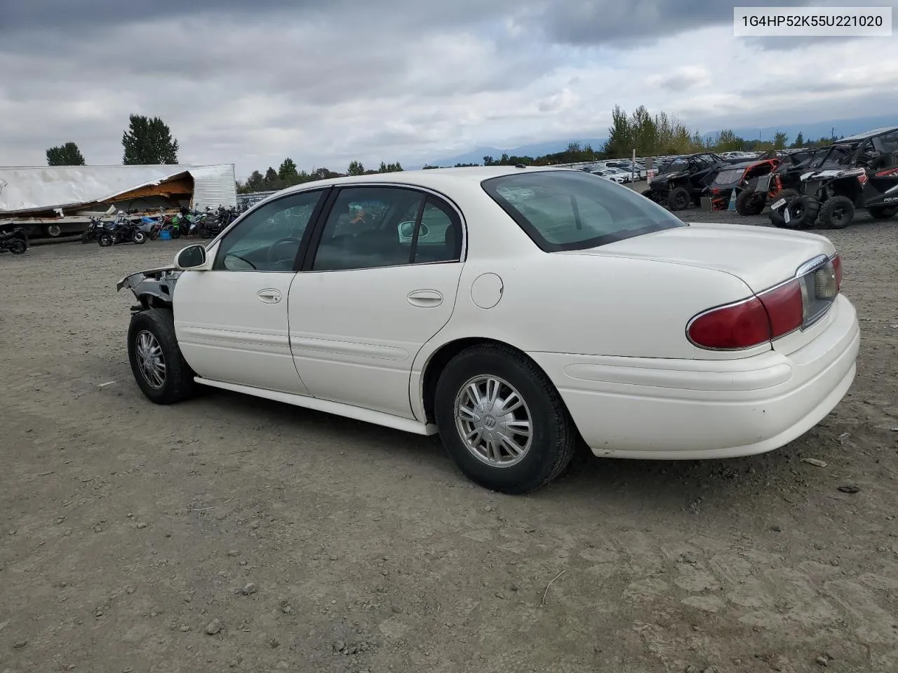 1G4HP52K55U221020 2005 Buick Lesabre Custom