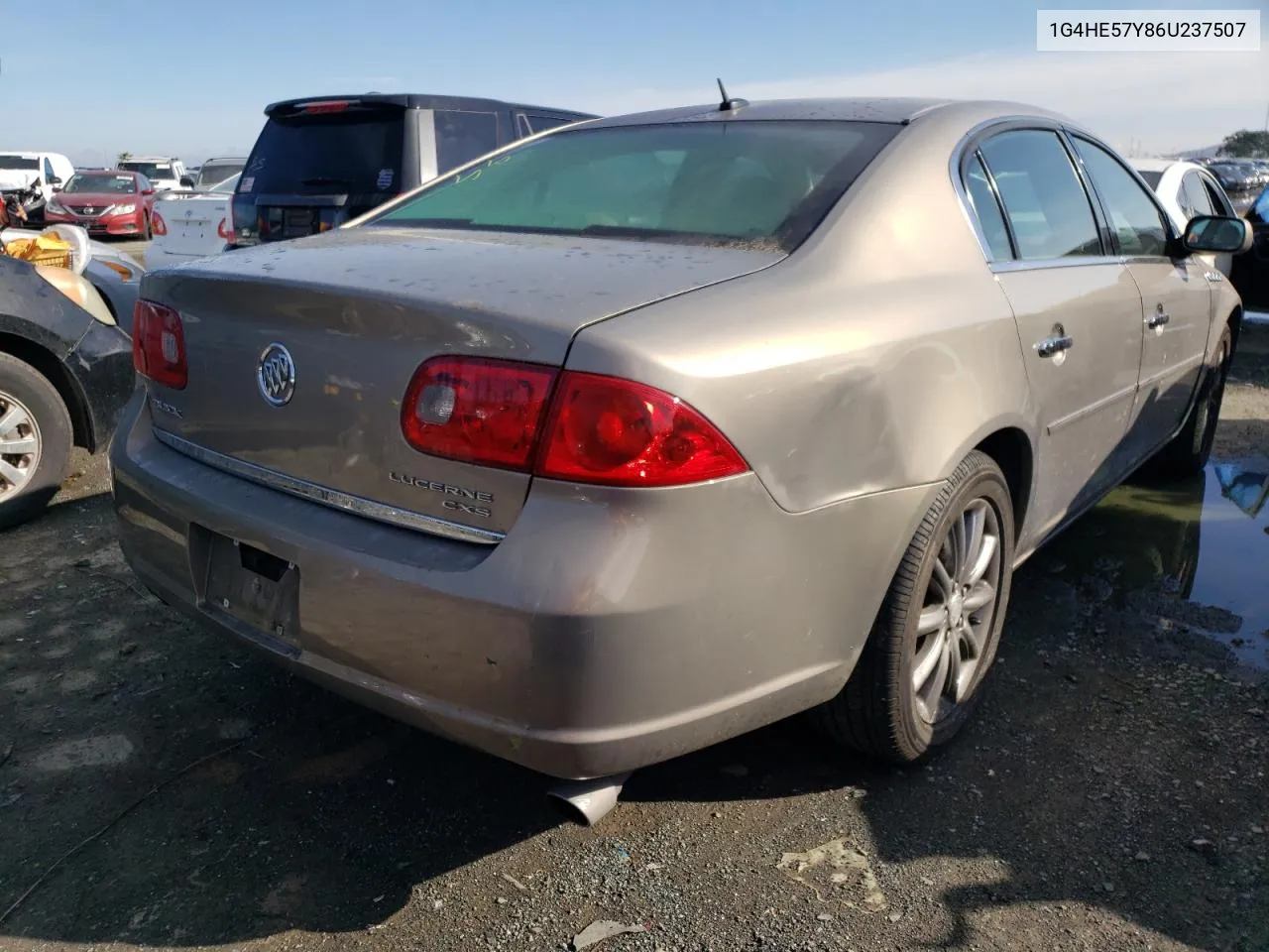 2006 Buick Lucerne Cxs VIN: 1G4HE57Y86U237507 Lot: 41140664