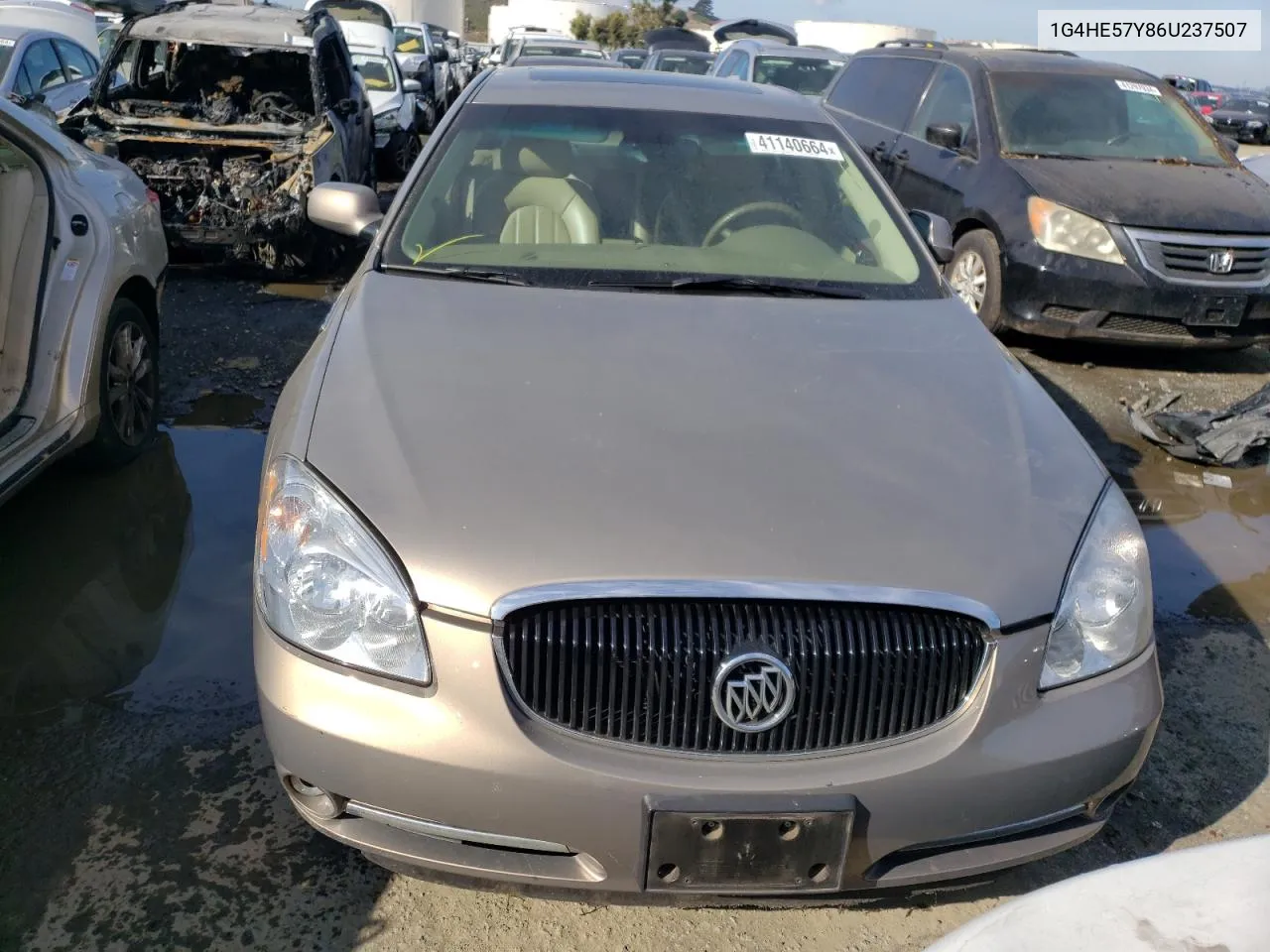 2006 Buick Lucerne Cxs VIN: 1G4HE57Y86U237507 Lot: 41140664