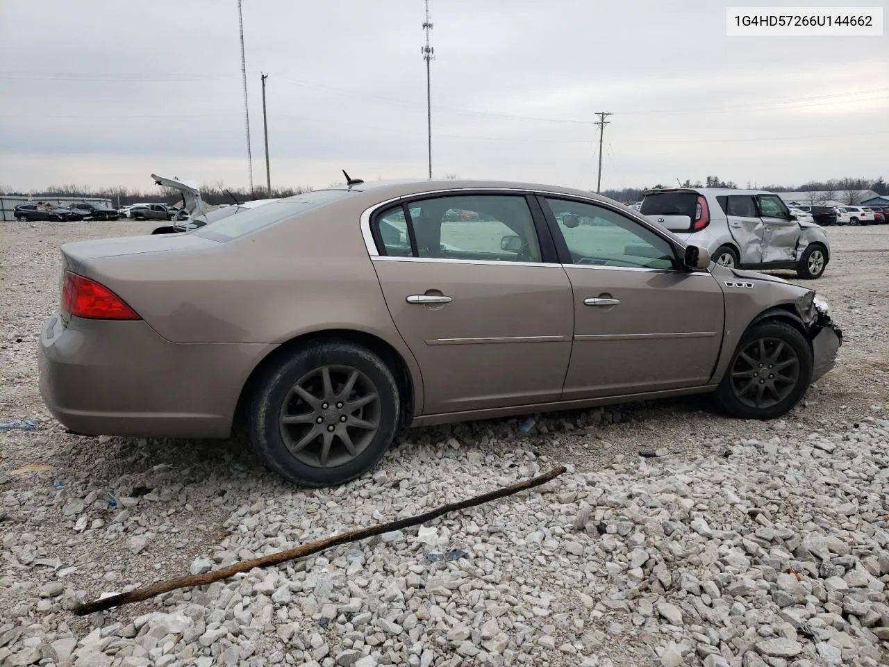 1G4HD57266U144662 2006 Buick Lucerne Cxl