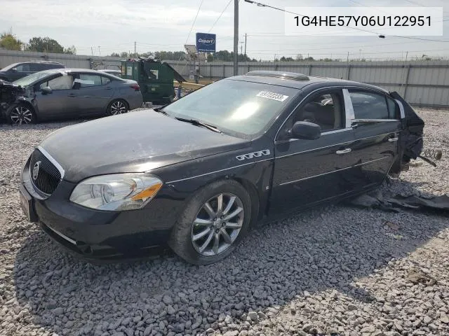 2006 Buick Lucerne Cxs VIN: 1G4HE57Y06U122951 Lot: 47867554