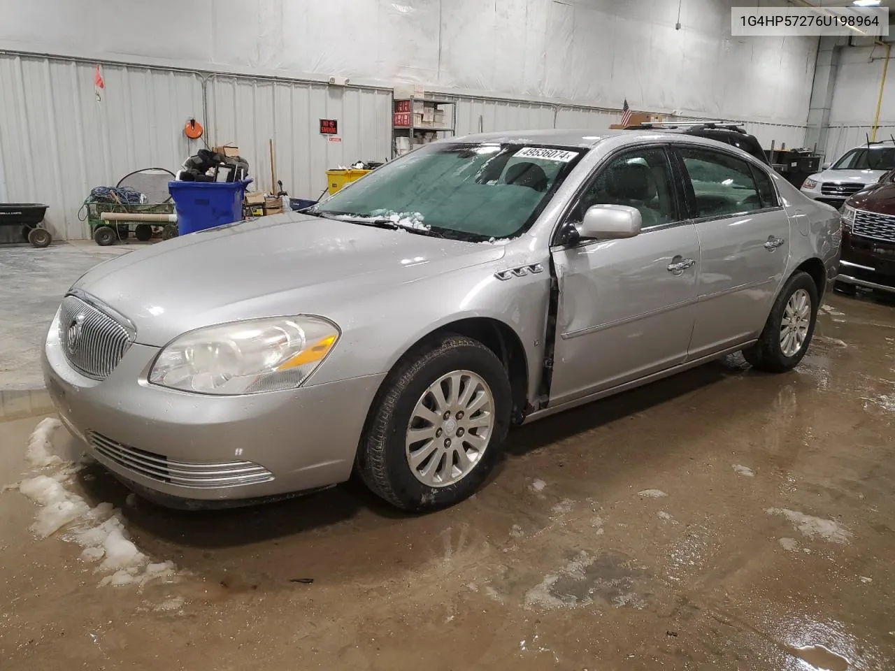 2006 Buick Lucerne Cx VIN: 1G4HP57276U198964 Lot: 49536074