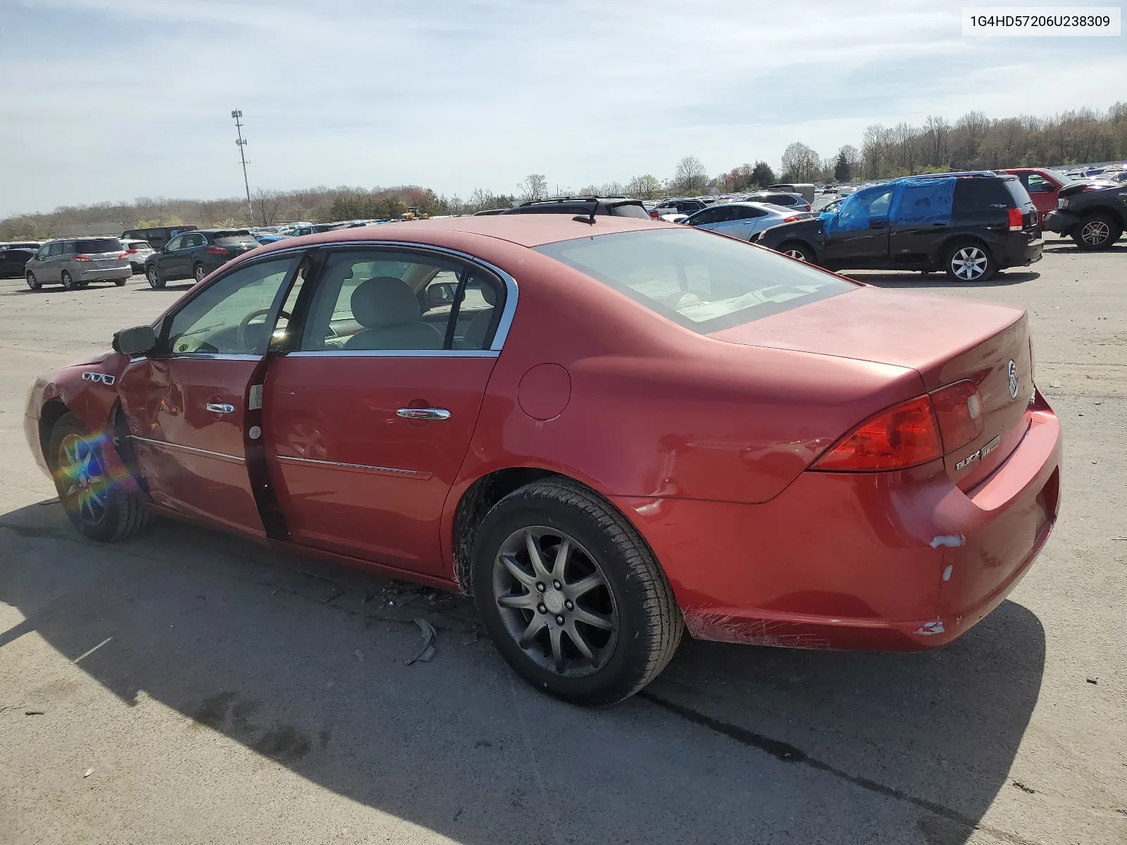 2006 Buick Lucerne Cxl VIN: 1G4HD57206U238309 Lot: 49561764