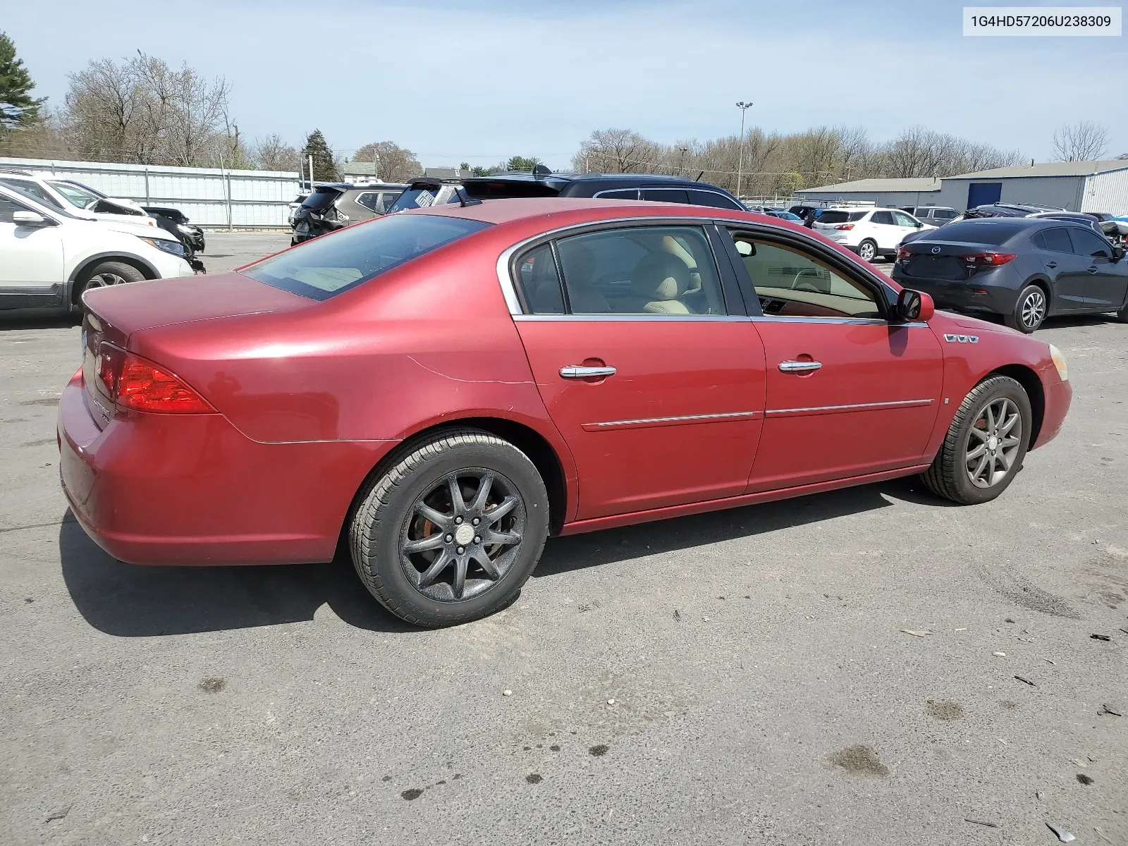 1G4HD57206U238309 2006 Buick Lucerne Cxl