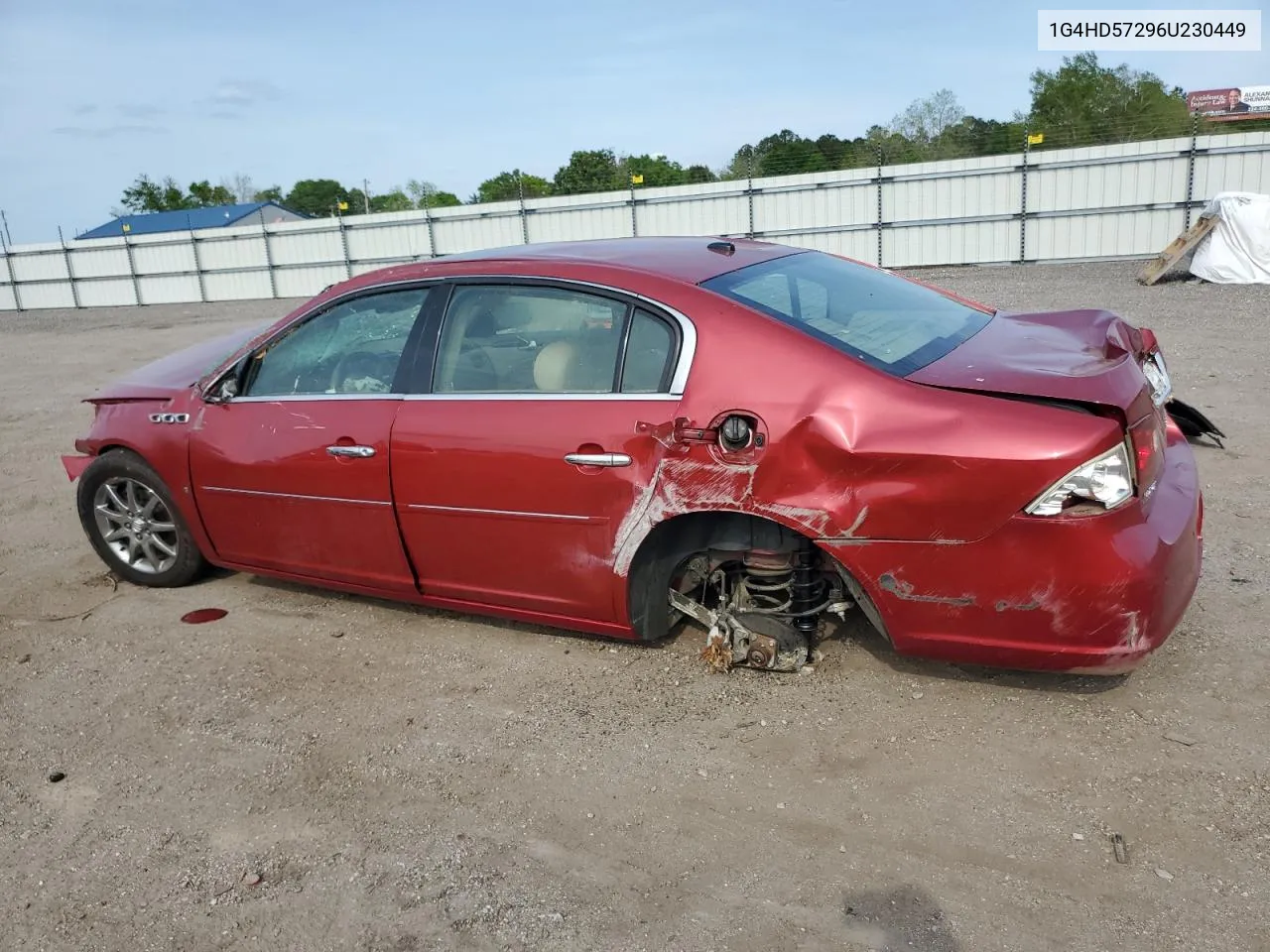 2006 Buick Lucerne Cxl VIN: 1G4HD57296U230449 Lot: 50119164