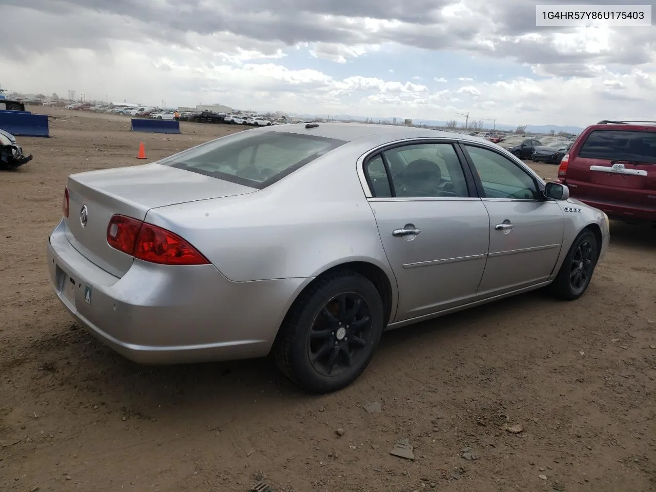 2006 Buick Lucerne Cxl VIN: 1G4HR57Y86U175403 Lot: 50539784