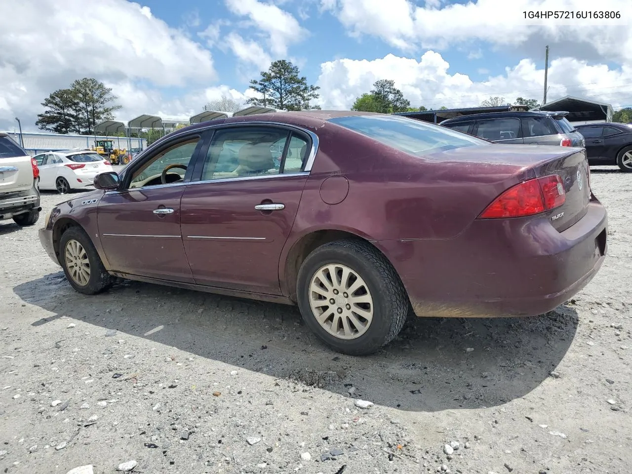 2006 Buick Lucerne Cx VIN: 1G4HP57216U163806 Lot: 50555464