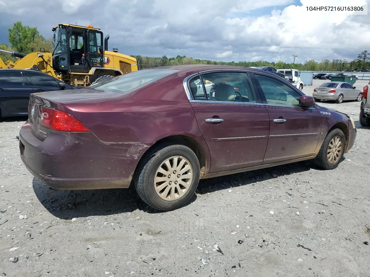 2006 Buick Lucerne Cx VIN: 1G4HP57216U163806 Lot: 50555464