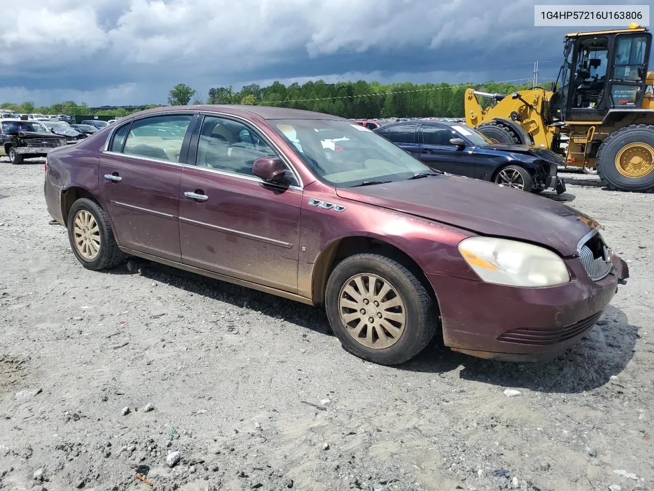 2006 Buick Lucerne Cx VIN: 1G4HP57216U163806 Lot: 50555464