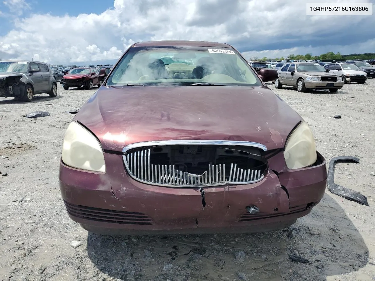 2006 Buick Lucerne Cx VIN: 1G4HP57216U163806 Lot: 50555464