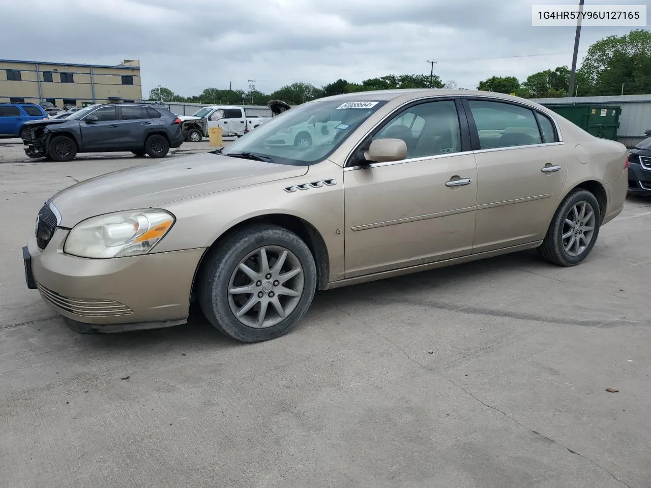 2006 Buick Lucerne Cxl VIN: 1G4HR57Y96U127165 Lot: 50988664