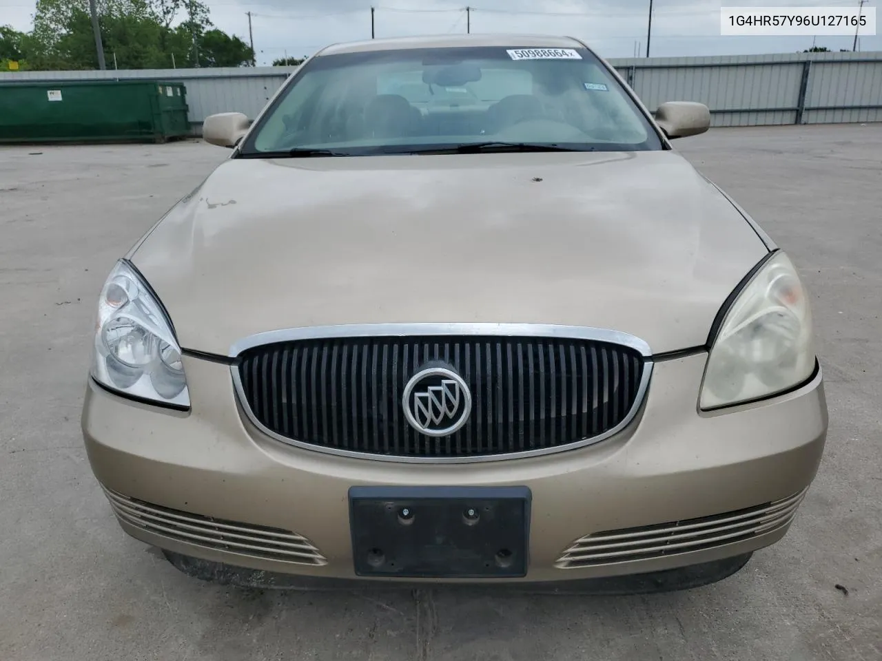 2006 Buick Lucerne Cxl VIN: 1G4HR57Y96U127165 Lot: 50988664