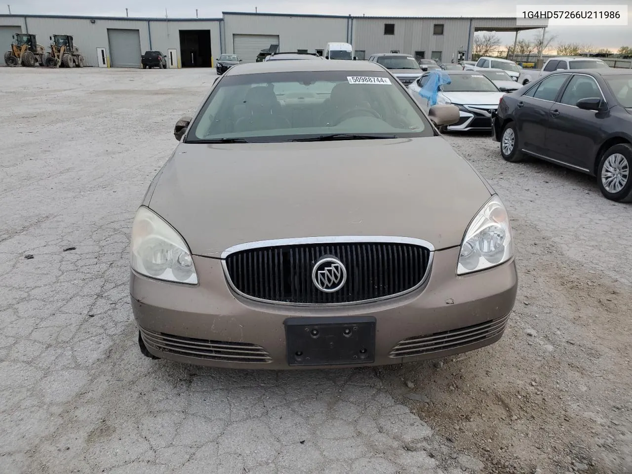 2006 Buick Lucerne Cxl VIN: 1G4HD57266U211986 Lot: 50988744