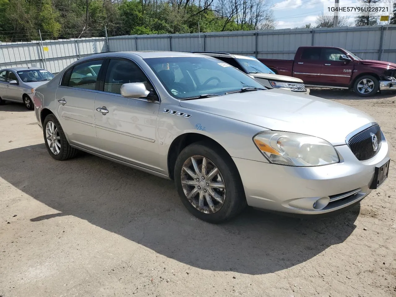 1G4HE57Y96U228721 2006 Buick Lucerne Cxs