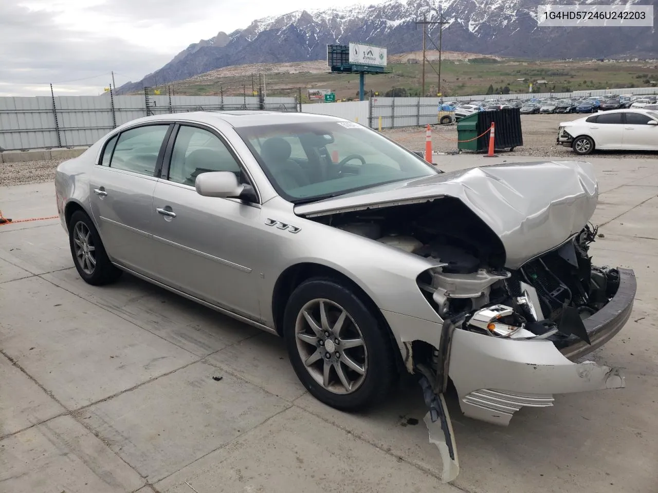 2006 Buick Lucerne Cxl VIN: 1G4HD57246U242203 Lot: 51454694