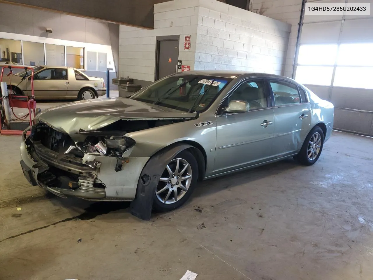 2006 Buick Lucerne Cxl VIN: 1G4HD57286U202433 Lot: 52043134