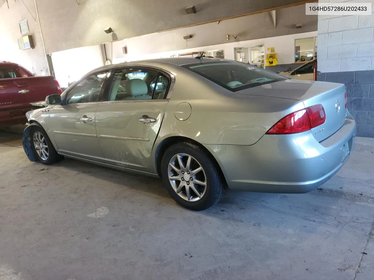 2006 Buick Lucerne Cxl VIN: 1G4HD57286U202433 Lot: 52043134