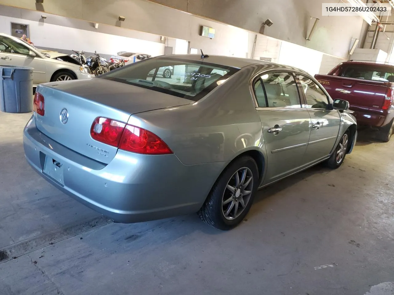 2006 Buick Lucerne Cxl VIN: 1G4HD57286U202433 Lot: 52043134