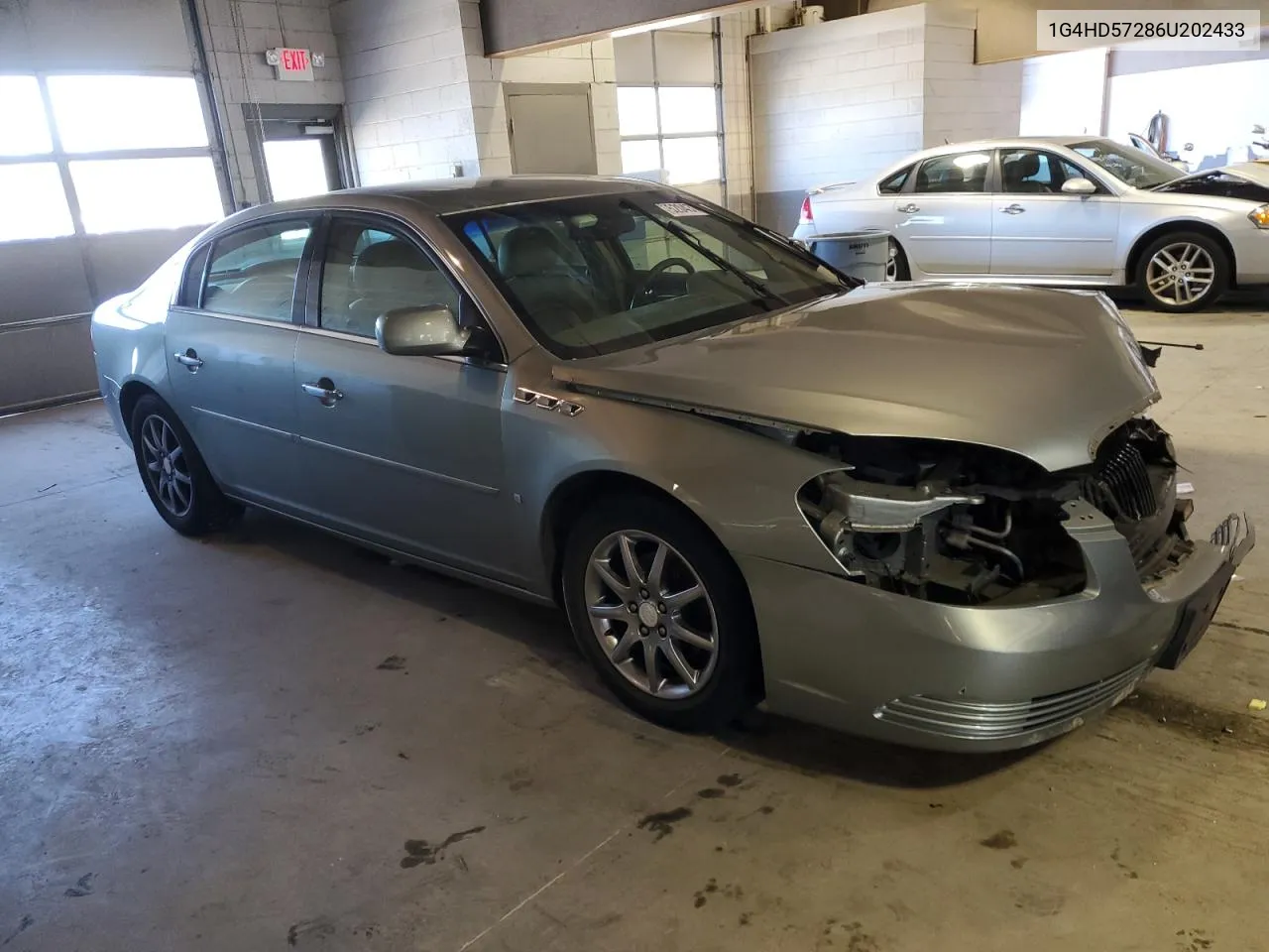 2006 Buick Lucerne Cxl VIN: 1G4HD57286U202433 Lot: 52043134