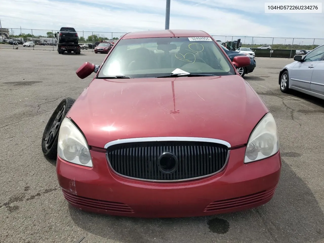 2006 Buick Lucerne Cxl VIN: 1G4HD57226U234276 Lot: 52494954