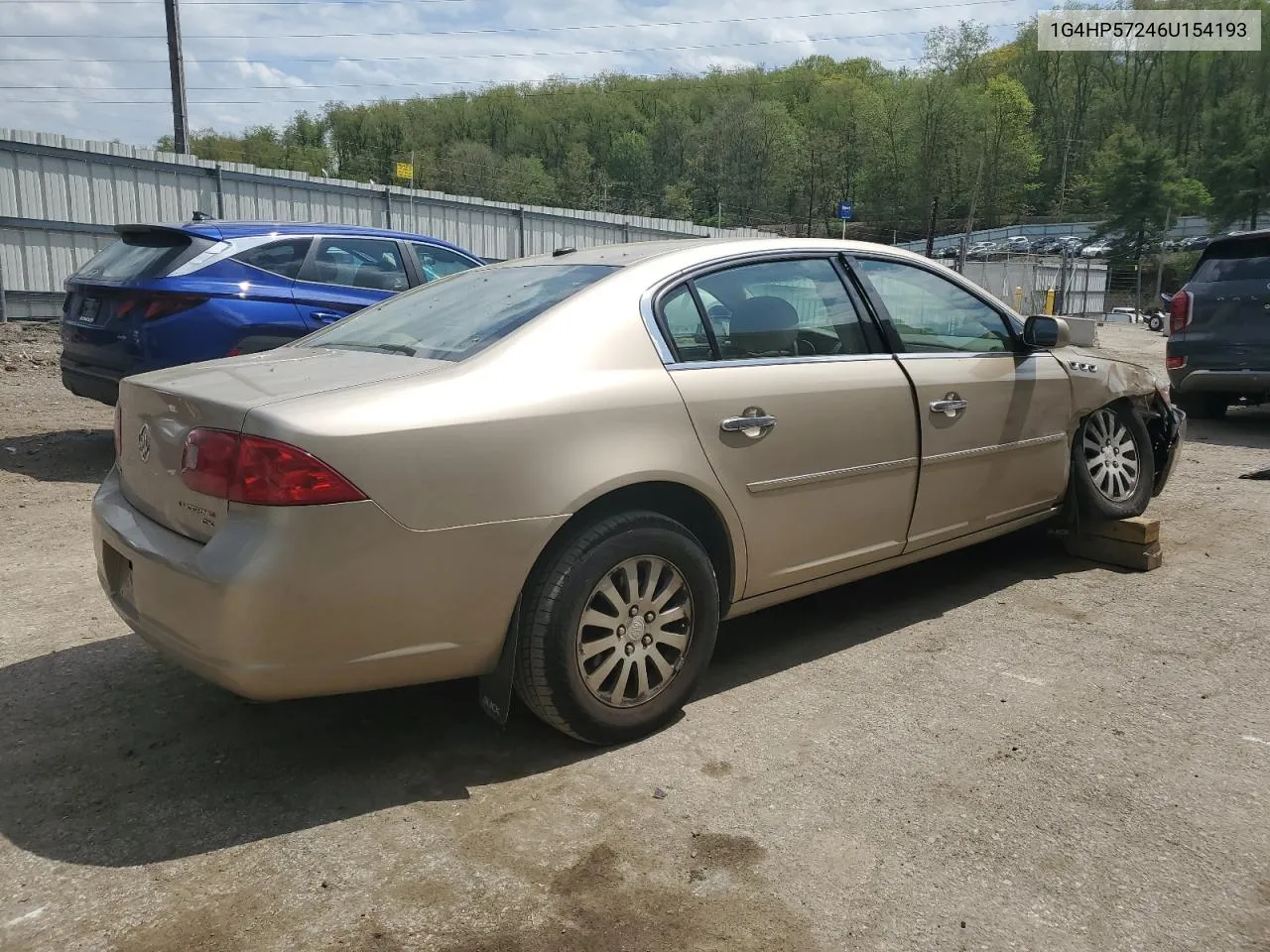 2006 Buick Lucerne Cx VIN: 1G4HP57246U154193 Lot: 52823494