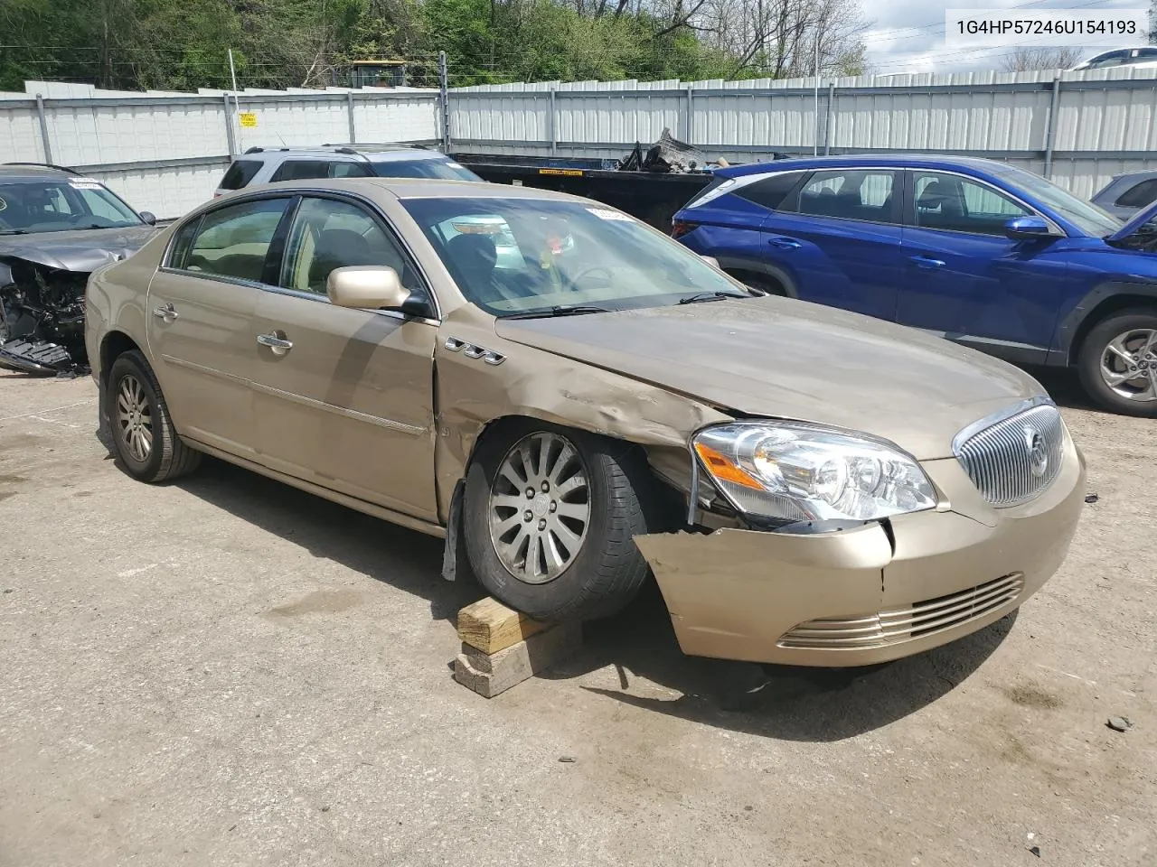 2006 Buick Lucerne Cx VIN: 1G4HP57246U154193 Lot: 52823494