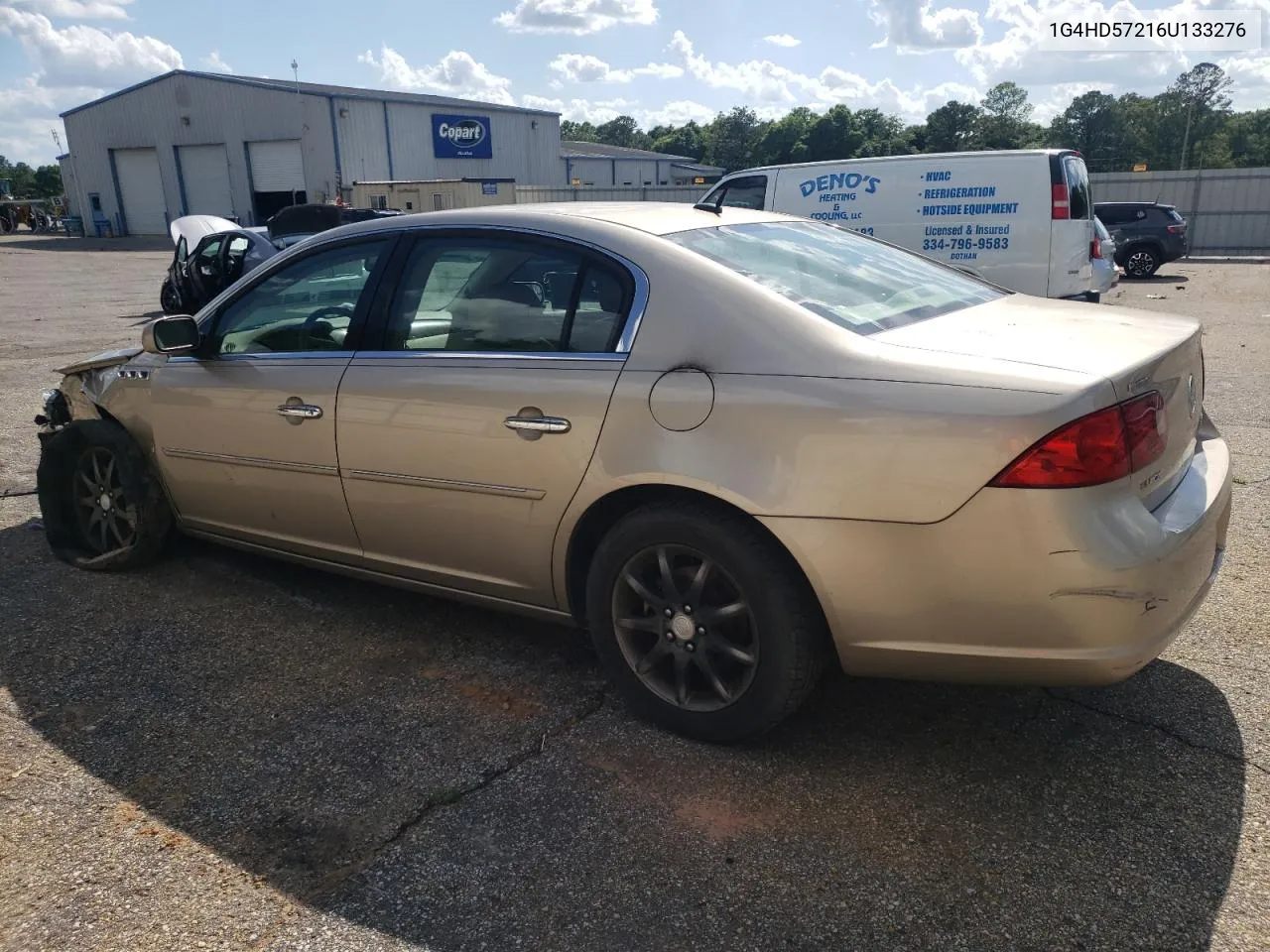 2006 Buick Lucerne Cxl VIN: 1G4HD57216U133276 Lot: 52843074