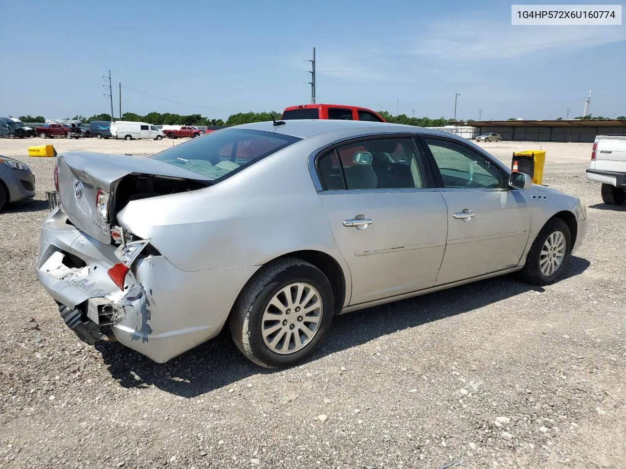 1G4HP572X6U160774 2006 Buick Lucerne Cx