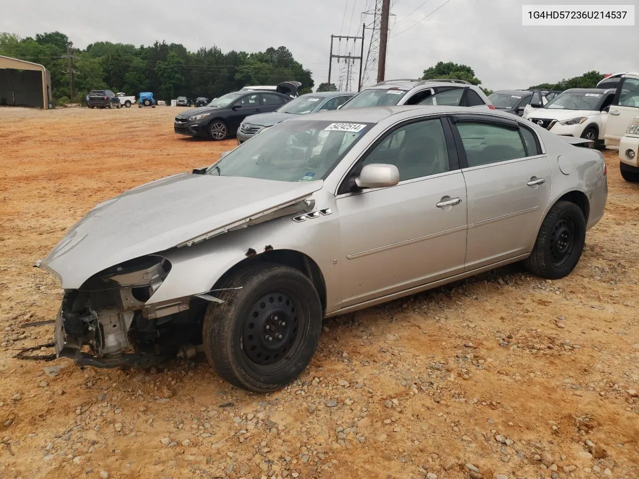 1G4HD57236U214537 2006 Buick Lucerne Cxl