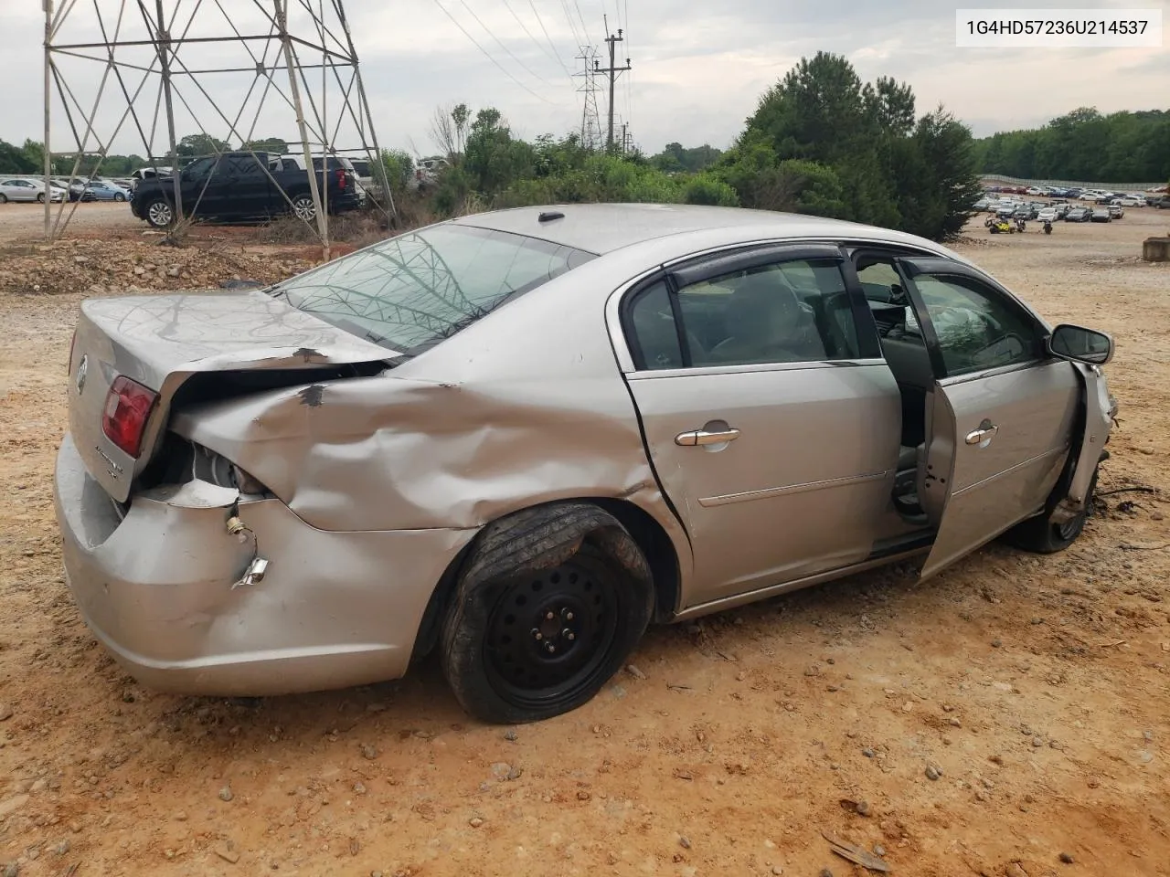 1G4HD57236U214537 2006 Buick Lucerne Cxl