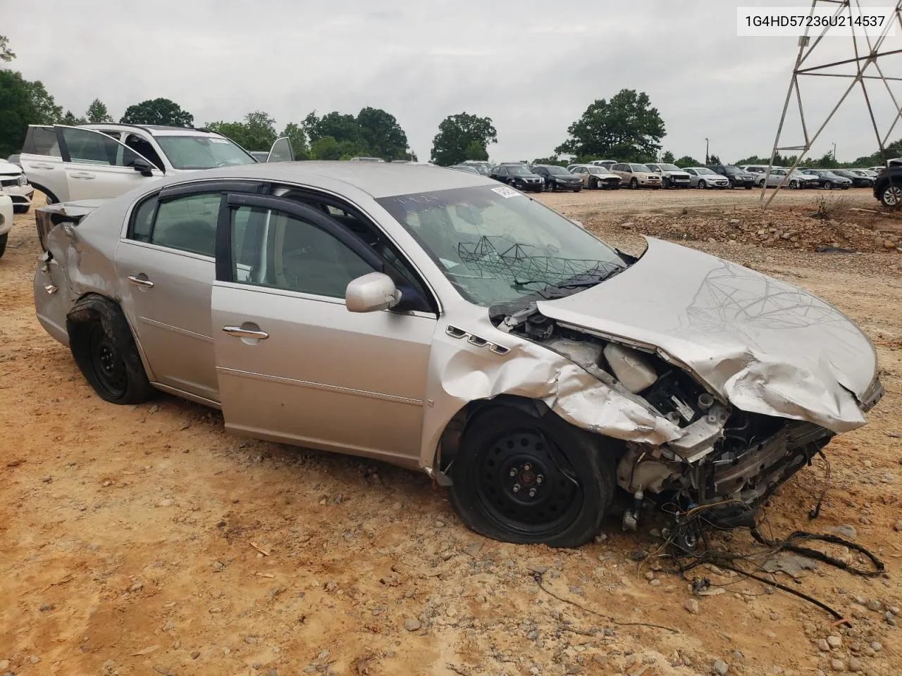 1G4HD57236U214537 2006 Buick Lucerne Cxl