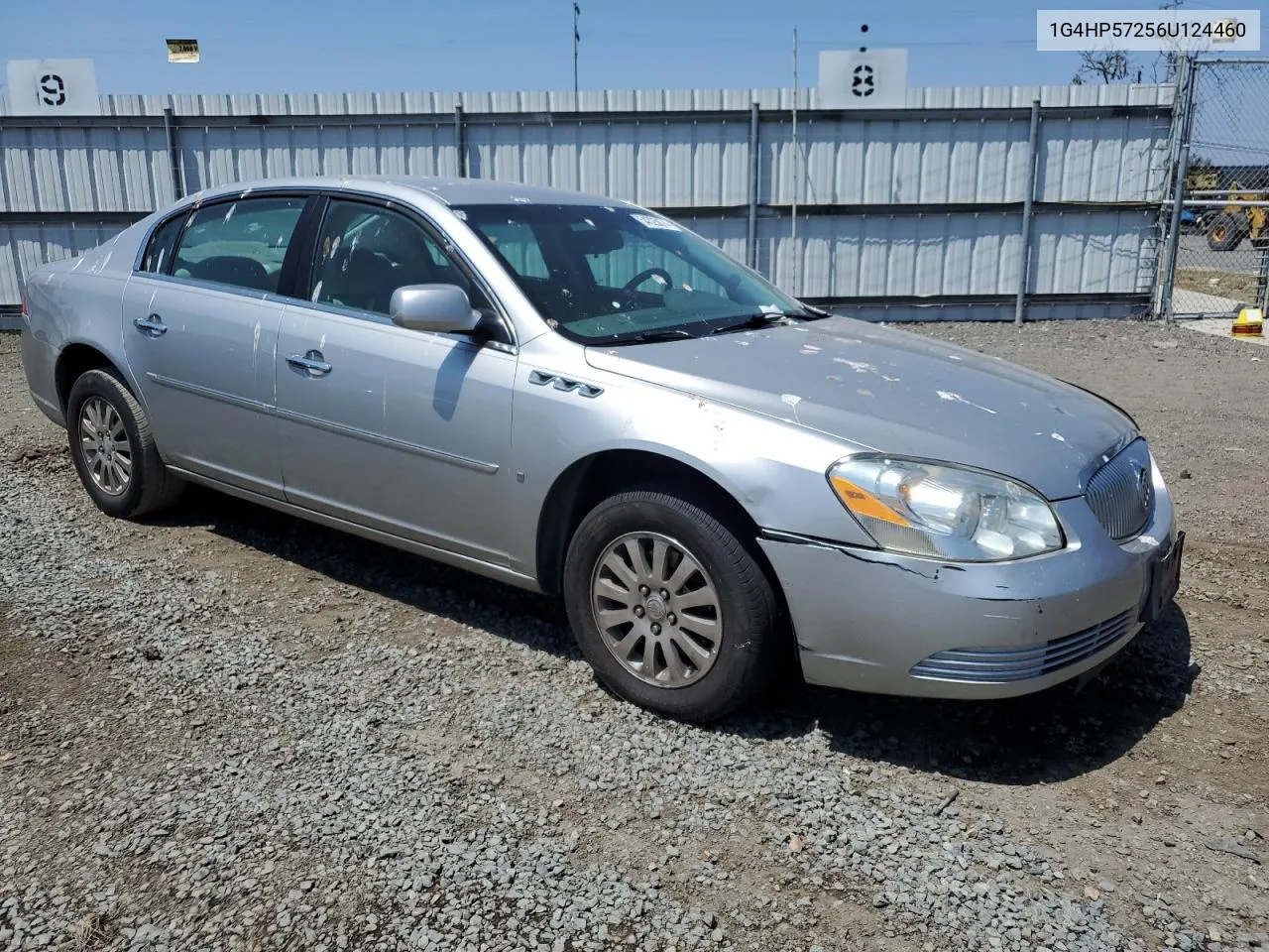 2006 Buick Lucerne Cx VIN: 1G4HP57256U124460 Lot: 54325074