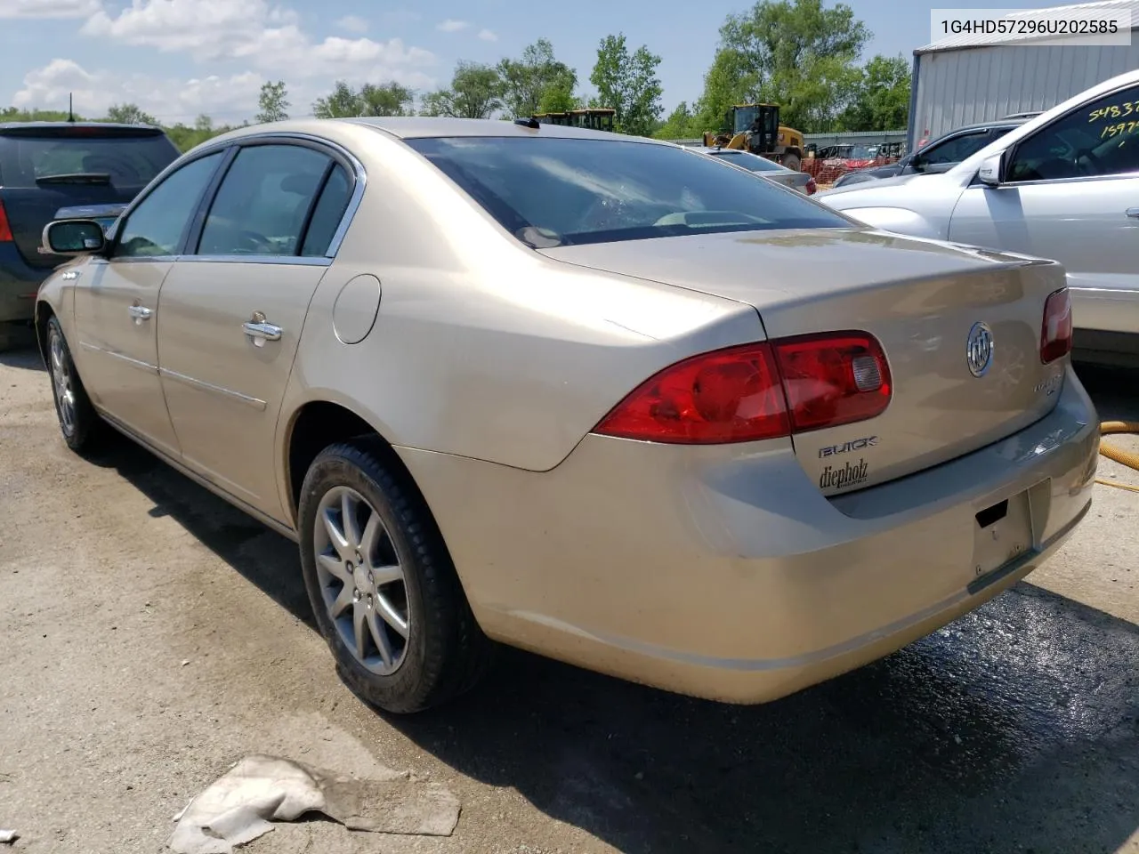 1G4HD57296U202585 2006 Buick Lucerne Cxl