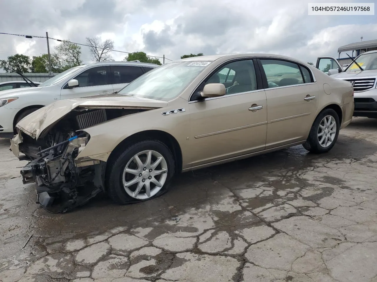 2006 Buick Lucerne Cxl VIN: 1G4HD57246U197568 Lot: 55147244