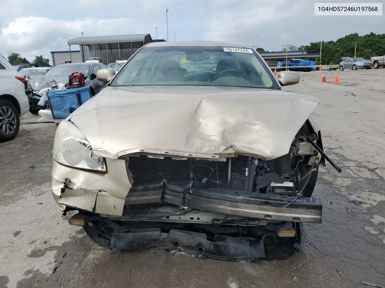 2006 Buick Lucerne Cxl VIN: 1G4HD57246U197568 Lot: 55147244