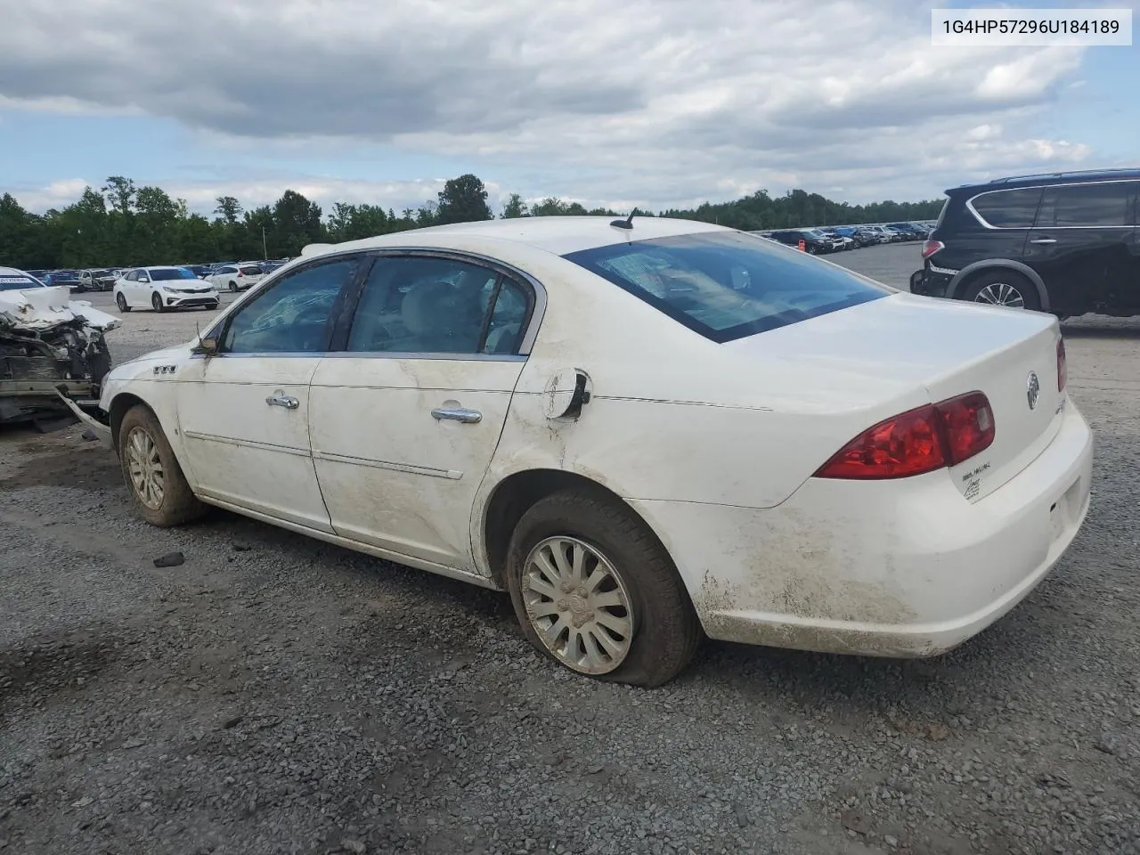 1G4HP57296U184189 2006 Buick Lucerne Cx