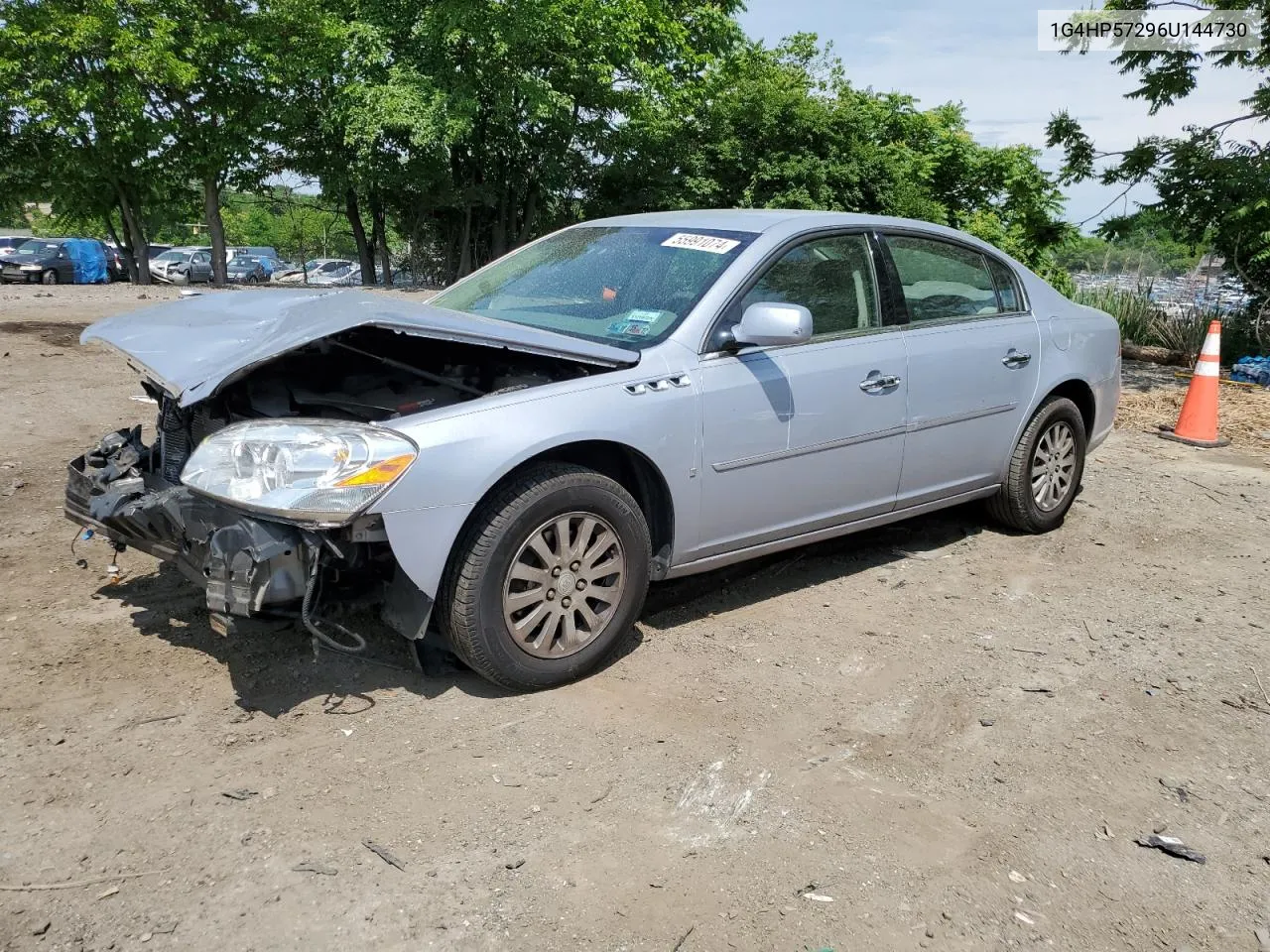 2006 Buick Lucerne Cx VIN: 1G4HP57296U144730 Lot: 55991074