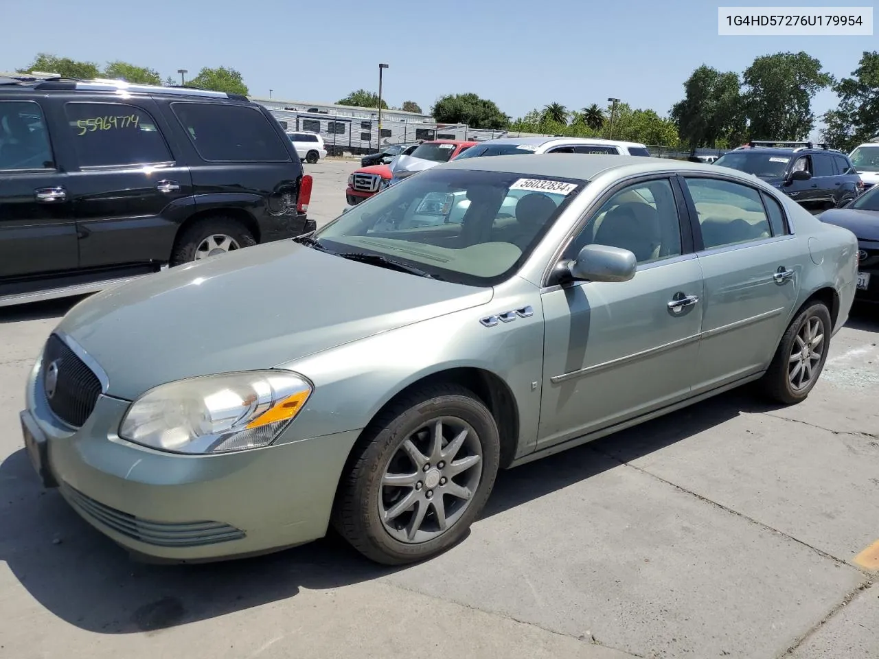 2006 Buick Lucerne Cxl VIN: 1G4HD57276U179954 Lot: 56032834