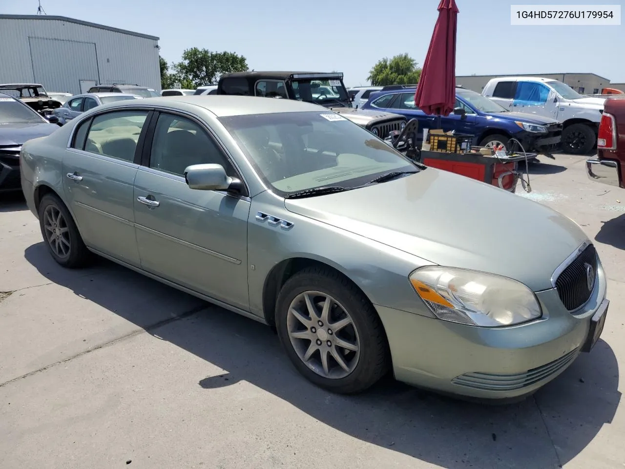 2006 Buick Lucerne Cxl VIN: 1G4HD57276U179954 Lot: 56032834