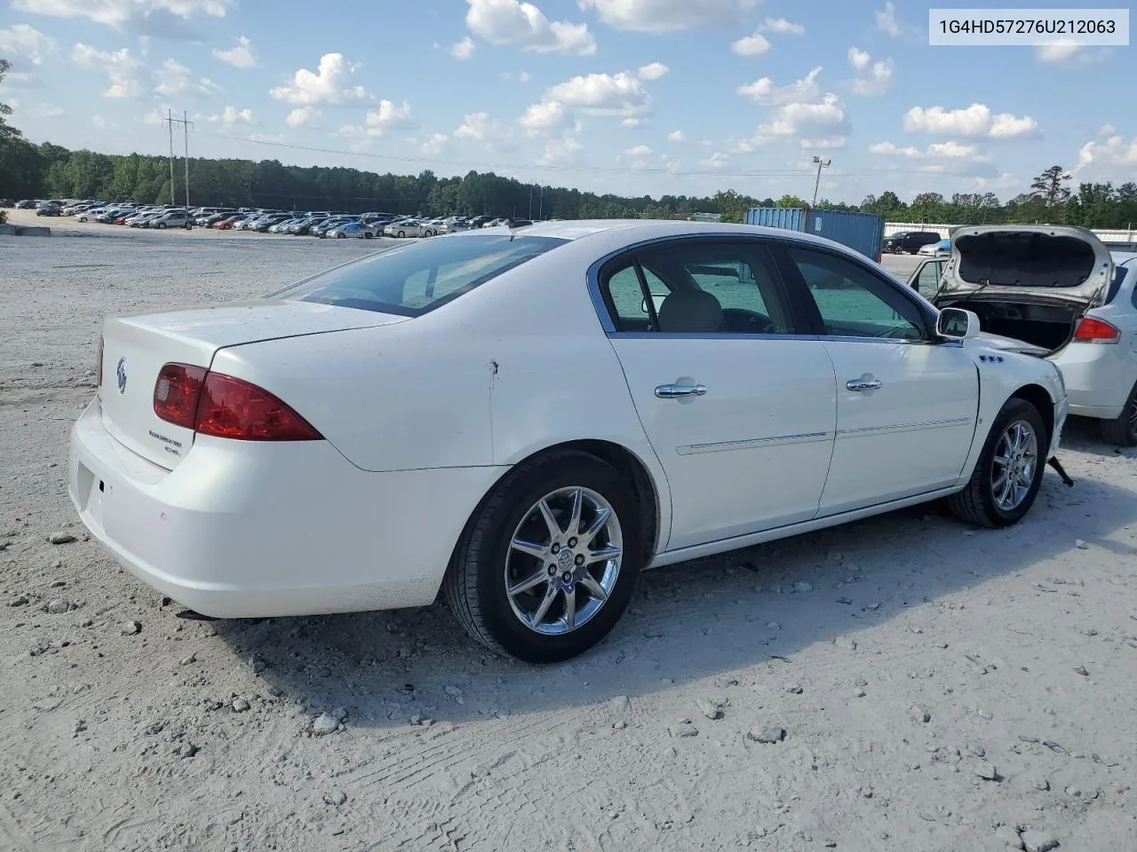 1G4HD57276U212063 2006 Buick Lucerne Cxl