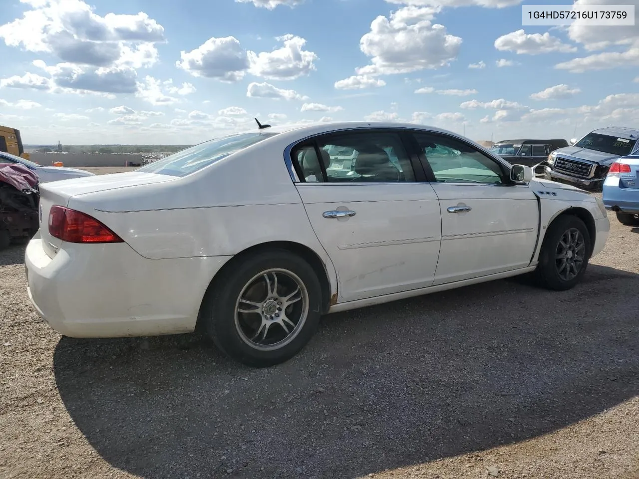 1G4HD57216U173759 2006 Buick Lucerne Cxl