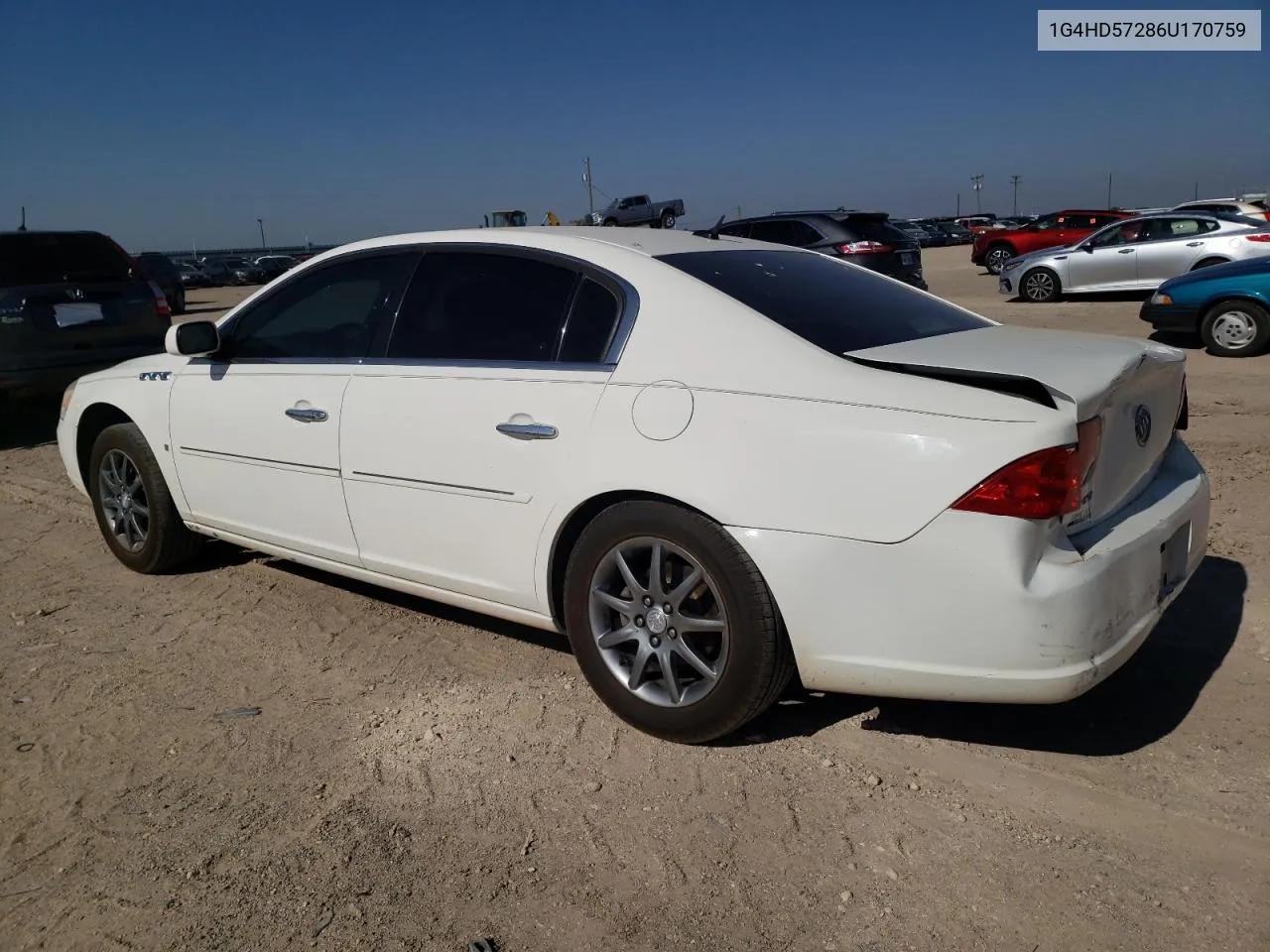 2006 Buick Lucerne Cxl VIN: 1G4HD57286U170759 Lot: 56256294