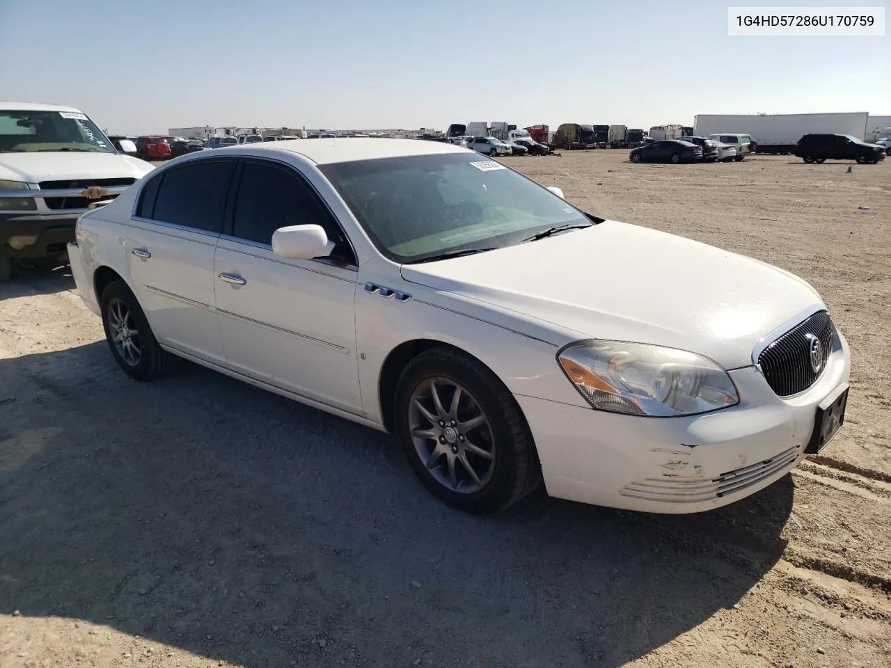 2006 Buick Lucerne Cxl VIN: 1G4HD57286U170759 Lot: 56256294