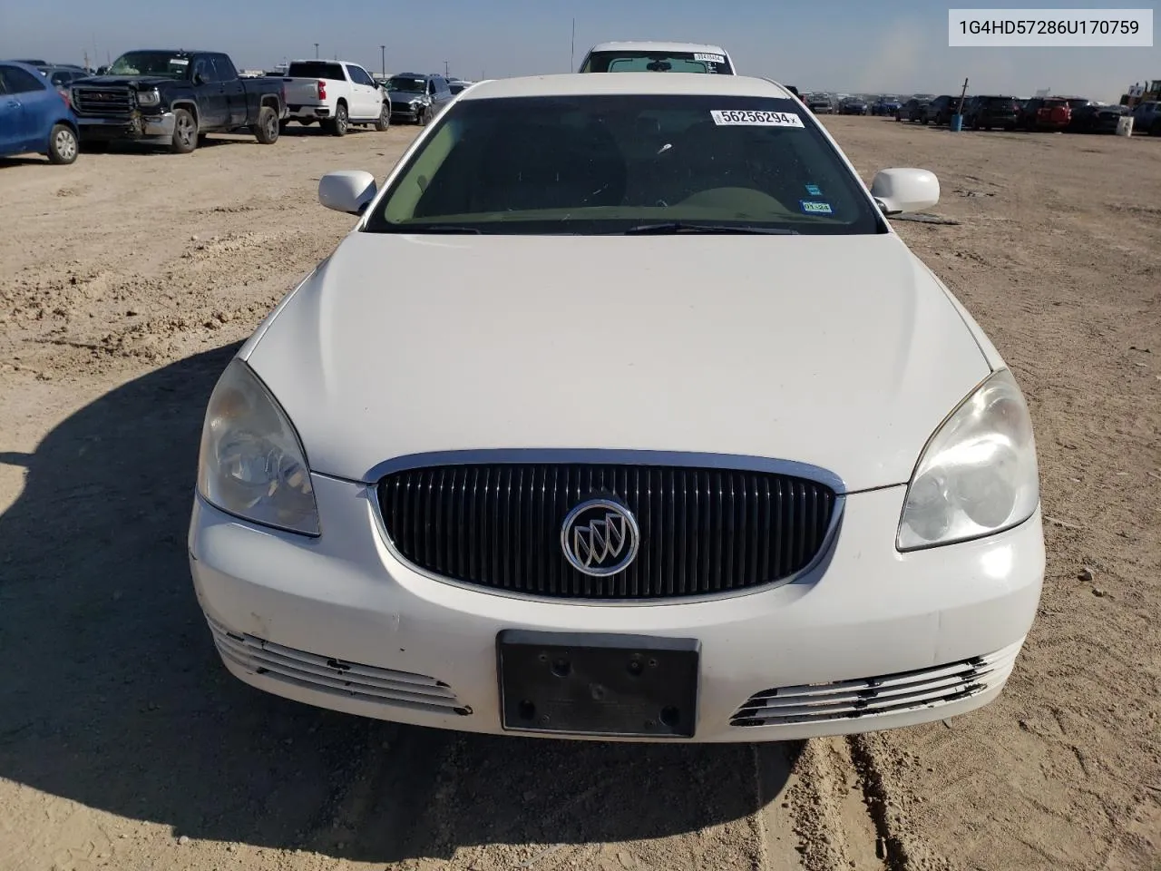 2006 Buick Lucerne Cxl VIN: 1G4HD57286U170759 Lot: 56256294