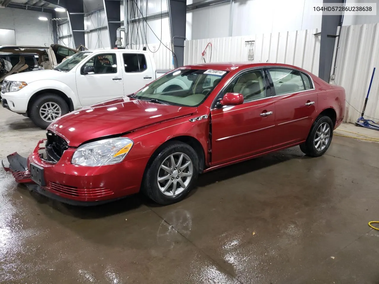 2006 Buick Lucerne Cxl VIN: 1G4HD57286U238638 Lot: 56259014