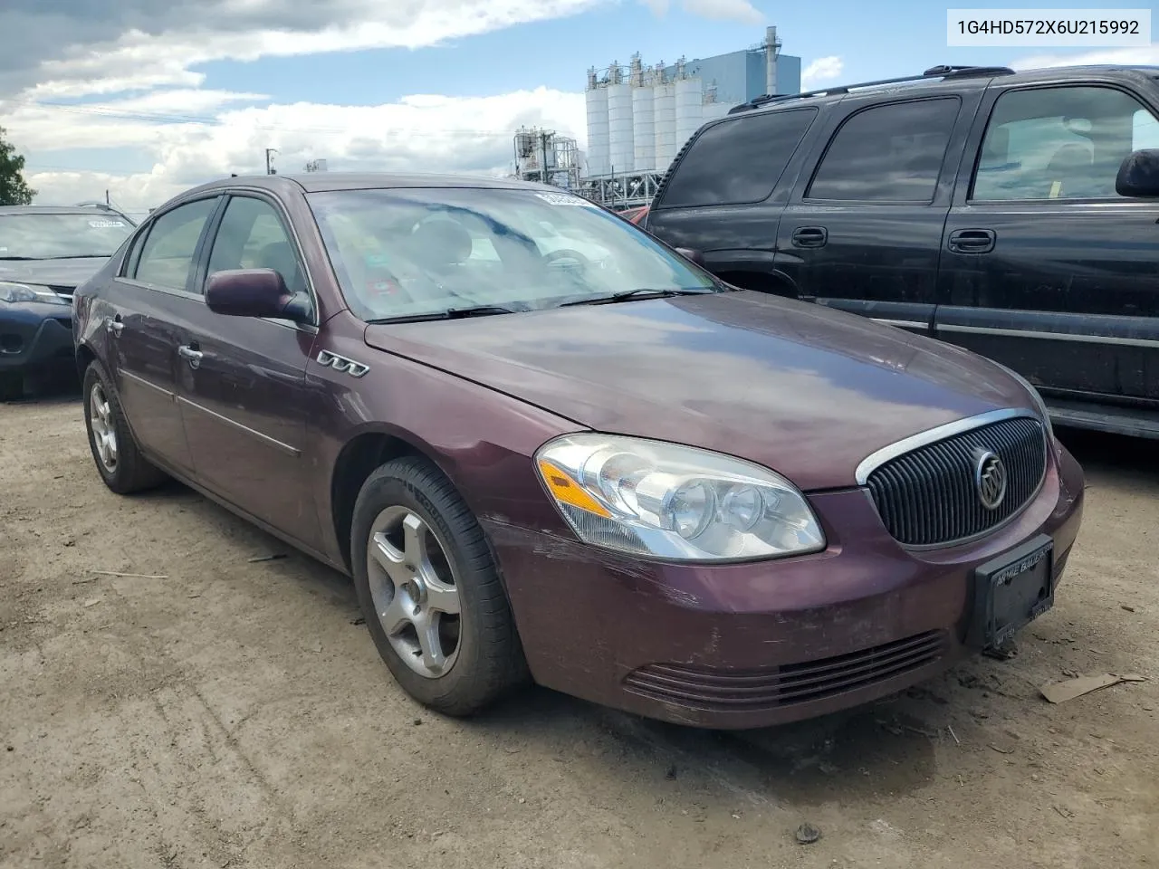 2006 Buick Lucerne Cxl VIN: 1G4HD572X6U215992 Lot: 56452454